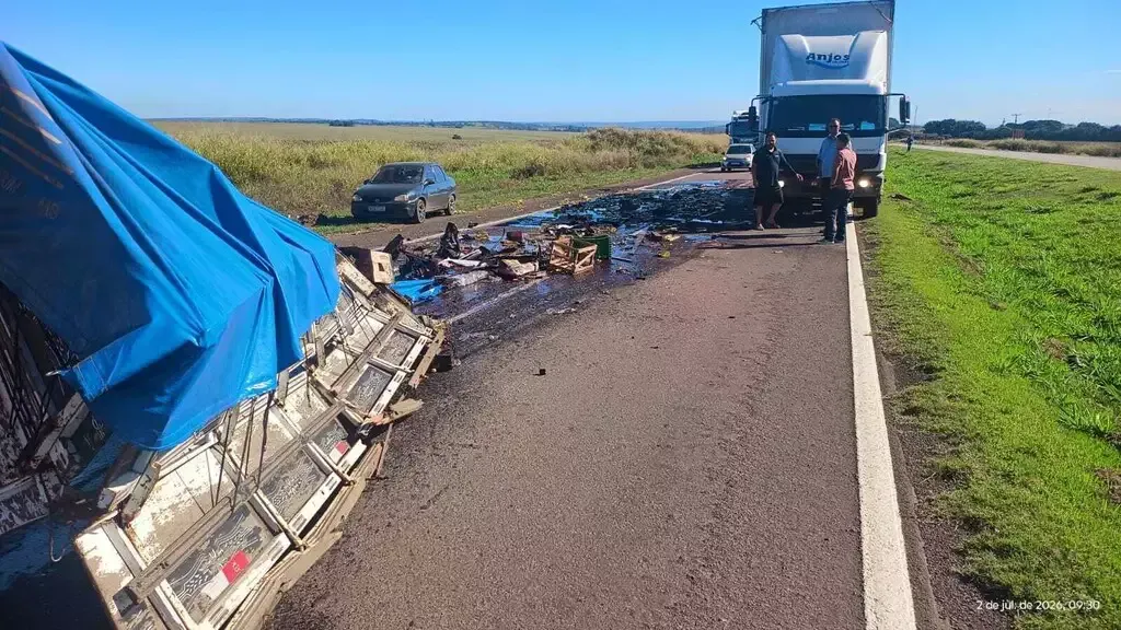 Imagem de compartilhamento para o artigo Perito de Coxim é chamado para atender acidente na BR-163 e descobre que vítima era o próprio sobrinho da MS Todo dia